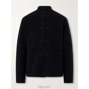 블루 블루 재팬 MANDARINCOLLAR COTTONSASHIKO B0082331821