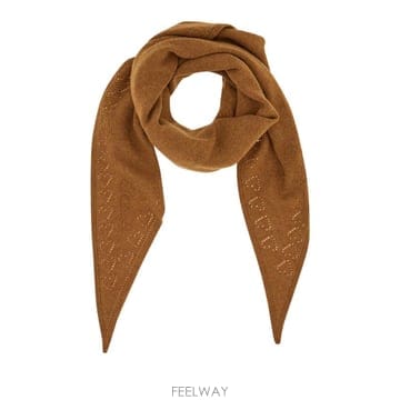 26FW 끌로에 머플러 스카프 CH26WKS02WOO 212 Brown