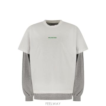 Balenciaga 26FW �߷��þư� ���� Ƽ���� 871497TTVJ1 9163 WHITE APPLE GREEN26FW �߷��þư� ���� Ƽ���� 871497TTVJ1 9163 WHITE APP