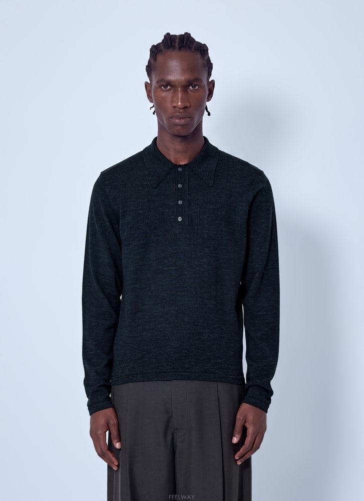 Lemaire 26 F/W ���޸� LS ��Ʈ ���� ž TS0031 LK1072 BK B011233097426 F/W ���޸� LS ��Ʈ ���� ž TS0031 LK1072 BK B011233