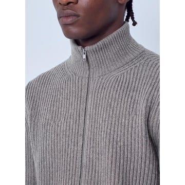26 F/W MM6 메종 마르지엘라 리브드 집업 스웨터 SH0AM00 B0112330991