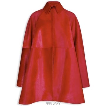 26 F/W 알라이아 A라인 트렌치 포니 헤어 카프스킨 AA9M125 B0742315332