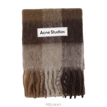 25 F/W 아크네 스튜디오 스카프 ACNE STUDIOS 울 브라운 B0731774581