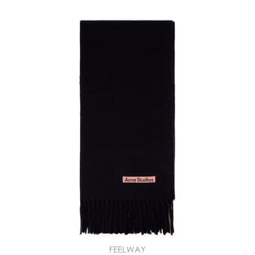 24 F/W 아크네 스튜디오 캐나다 스카프 인 블랙 울 CA0210- B0731449470