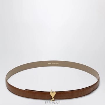 26 F/W 아미 COGNAC 아미 드 꾀흐 벨트 인 레더 UBL20 B0052331976
