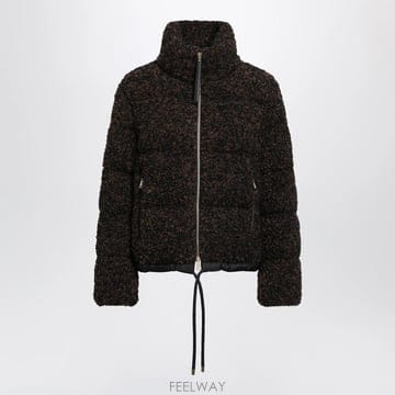 26 F/W 몽클레어 브라운블랙 자켓 인 부클레 패브릭 1A00188 B0052332037