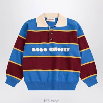 26 F/W 보보쇼즈 BOLDER 멀티컬러 오가닉 코튼 폴로 셔츠 ( B0052332075