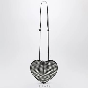 26 F/W 알라이아 블랙 르 꾀흐 스터드 스웨이드 백 AA1P003 B0052332085