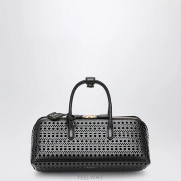 26 F/W 알라이아 스몰 블랙 DELTA 백 인 카프스킨 AA1L1 B0052332088