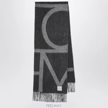 26 F/W 토템 다크 그레이 멜랑주 스카프 인 브러쉬 울 264-W B0052332098