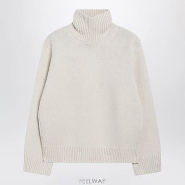 26 F/W 토템 오버사이즈 ALMONDCOLORED 울 터틀넥 26 B0052332102