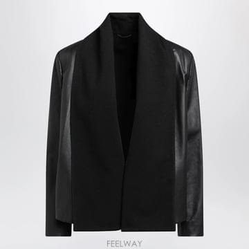 26 F/W 토템 블랙 레더 자켓 WITH 스카프 카라 264-WRZ B0052332109