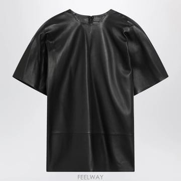토템 코쿤 레더 탑 블랙