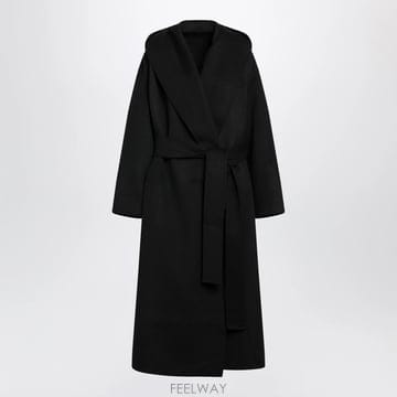 토템 울 후드 코트