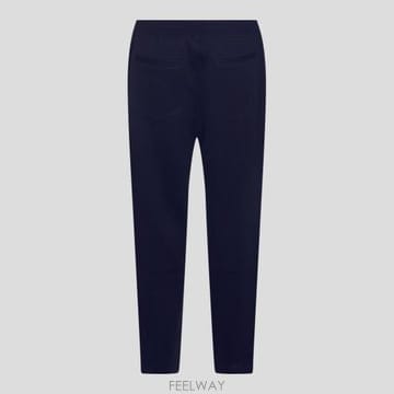 Brunello Cucinelli 26FW ���ڷ� ��ġ�ڸ� ��ư ������ Ʈ���̴� ���� MM8313243G C1265 NAVY26FW ���ڷ� ��ġ�ڸ� ��ư ������ Ʈ���̴� ���� MM831