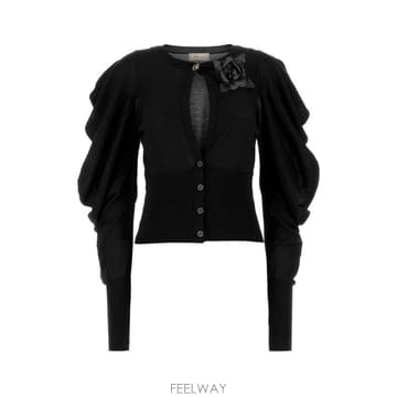 블루마린 스웨터 Black