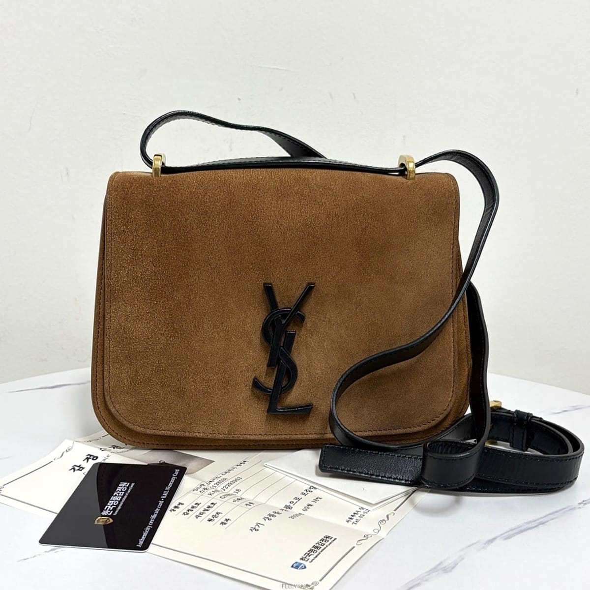 Saint Laurent [�����Ϸ�] ���ζ� �����̵� ����Ƽ�� �÷� ����� & ũ�ν��� (512853)[�����Ϸ�] ���ζ� �����̵� ����Ƽ�� �÷� ����� & ũ��