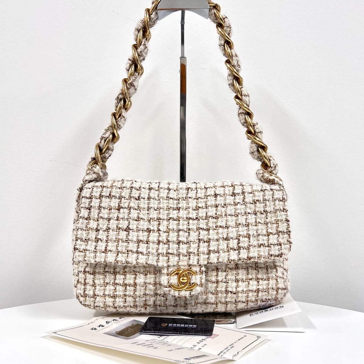 CHANEL [�����Ϸ�] ���� Ʈ���� �÷� ü�� ����� ������ ��� (AS5835)[�����Ϸ�] ���� Ʈ���� �÷� ü�� ����� ������ ��� (A