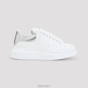 [D14]알렉산더 맥퀸 553770WIAH0 9081 WHITE SILVER 여성 스니커즈 슬립온 Alexa