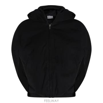 [S27]발렌시아가 A009CUTUVA51000 여성 스웨트셔츠 후드티 맨투맨 집업맨투맨 후드집업 로고 BL