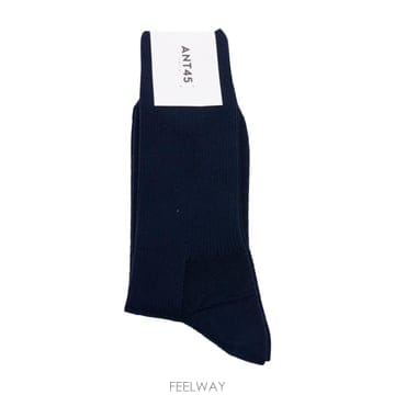 [S27]ANT45 BURANO SHORTC01 남성 삭스 캐주얼 양말 로고 패션잡화 NAVY BLUE CO