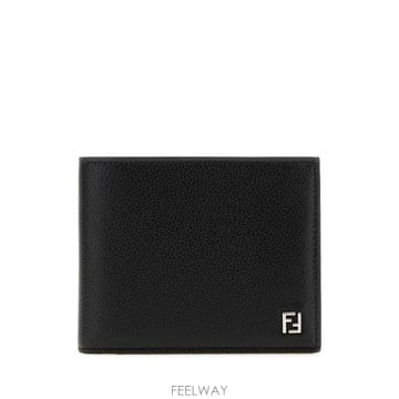 FENDI [X45]��� 7M0001B089 F0QA1 ���� ������ ������ ī������ �Ӵ�Ŭ�� Black leather[X45]��� 7M0001B089 F0QA1 ���� ������ ������ ī������