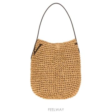 [X45]JW앤더슨 HB0779FA0529 094 여성 토트백 쇼퍼백 탑핸들백 핸드백 Raffia small