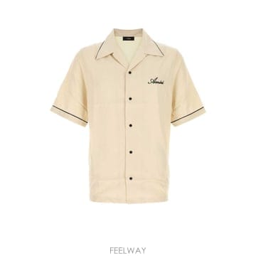[X45]아미리 AM426SH068 ALABASTER 남성 셔츠 남방 긴팔 반팔 Sand jersey shi
