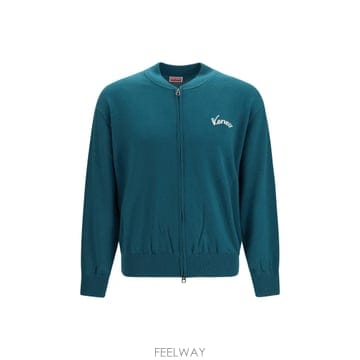 [K68]겐조 FG65CA8193FH 55 남성 니트 스웨터 가디건 Kenzo Eiffel Tower Des