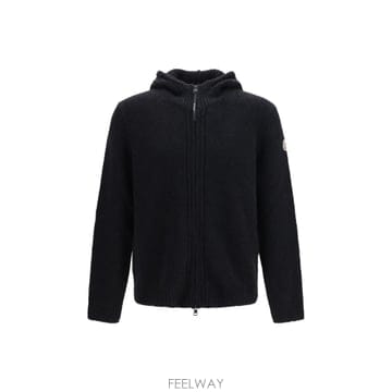 [K68]몽클레어 L20919B00062N1218 999 남성 니트 스웨터 가디건 Boucle wool bl