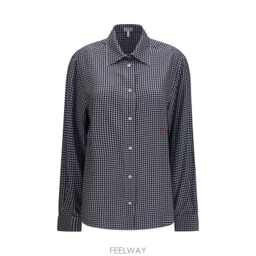[K68]로에베 S540Y05XE5 5102 여성 셔츠 남방 긴팔 반팔 블라우스 Silk Shirt