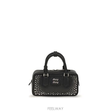 Miu Miu [K68]�̿�̿� 5BB142VOB12ZSQ F0002 ���� ����� ũ�ν��� ��Ŷ�� ž�ڵ�� Arcadie[K68]�̿�̿� 5BB142VOB12ZSQ F0002 ���� ����� ũ�ν�