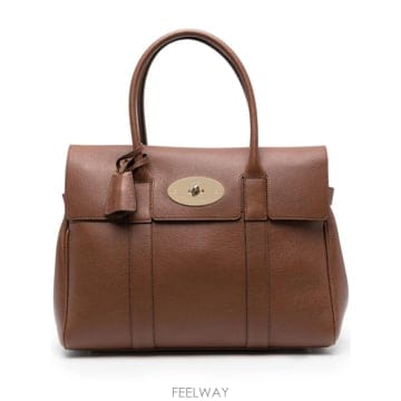 멀버리 Bayswater grained leather tote bag 12188729671944 TP7257