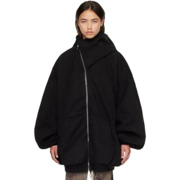 릭오웬스 블랙 타워 헌 후드 재킷 DS02F6724 CVS TP877901904