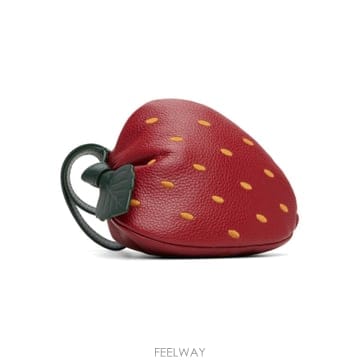 헤레우 레드 프라울라 스트로베리 쉐입 파우치 FRAUWBA26 TP877844737