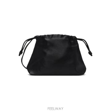 The Frankie Shop 블랙 스몰 모건 파우치 BAFS22939100 TP877901835