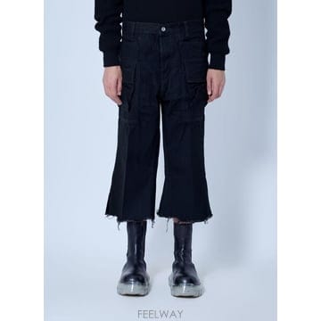 26 FW 릭오웬스 남성 Cargo Bolan Cutoffs ric0166009blk