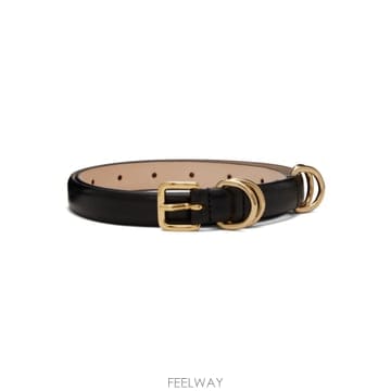 26 FW Dehanche 블랙 콘스턴스 벨트 271499F001009