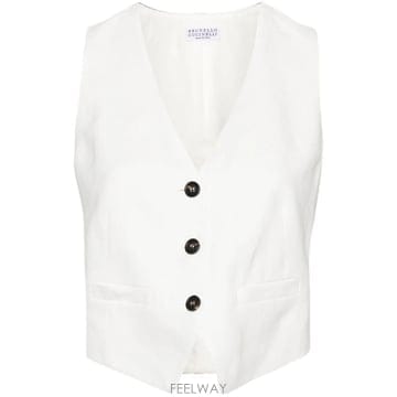 Brunello Cucinelli 26 FW ���ڷ� ��ġ�ڸ� ���Ϸ��� V�� �μҸ� ž MH126HU846C600 TP45903670026 FW ���ڷ� ��ġ�ڸ� ���Ϸ��� V�� �μҸ� ž MH126HU