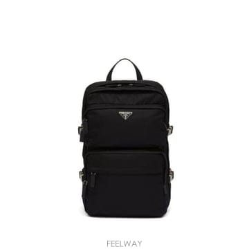 인더샵 PRADA 나일론 백팩S 블랙