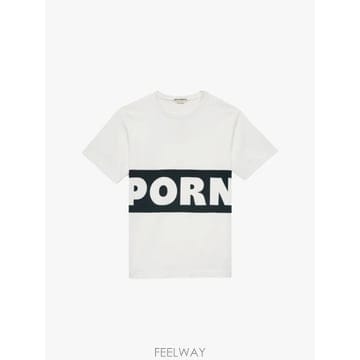 인더샵 JW ANDERSON JW 앤더슨 화이트 반팔 티셔츠