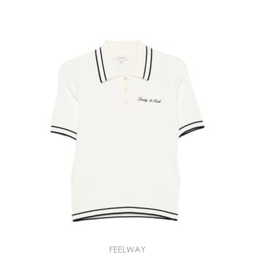 26FW 스포티앤리치 니트웨어 TO068810326WH OWHDN WHITE