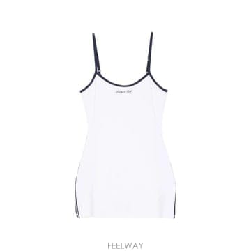 26FW 스포티앤리치 원피스 DR008810326WH WHDNA WHITE