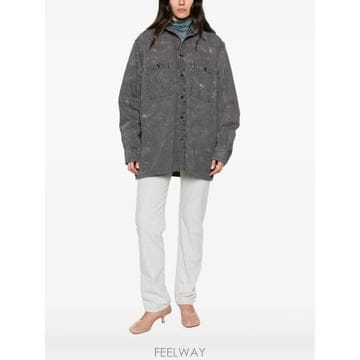 26FW MM6 메종마르지엘라 셔츠 M30064 SH2DT0055 964 GREY