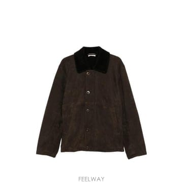 26FW 더로우 가죽 자켓 R000162 L620 CFF BROWN