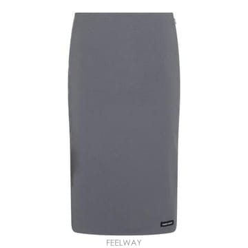 26FW 미우미우 스트레치 포플린 스커트 MG2776SOOO 6472F0D65 FERRO