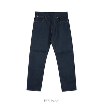 26FW 스톤 아일랜드 스트레이트 팬츠 L2S14J100008 S0J13VJ200 BLUE RAW