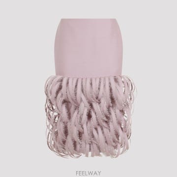 [A3] 발렌시아가 872895 TURB8 스커트 872895 TURB8 5663 DUSTY PINK