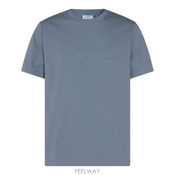 메종 키츠네 SHORTSLEEVEDTSHIRTS OM00121KJ0 B0482327331