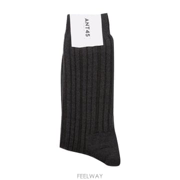 ANT45 차콜 COTTONWOOL 블렌드 양말 CASHWOOL S B0482327387